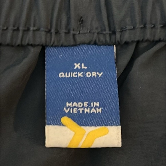 Old‎ Navy Quick Dry 5" Shorts Mens Size XL Blue Running Hiking Drawstring NWT - Picture 5 of 10